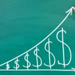 dividends grow over time